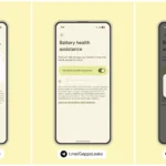 Ảnh chụp màn hình giao diện tính năng Trợ lý sức khỏe pin trên Google Pixel 9