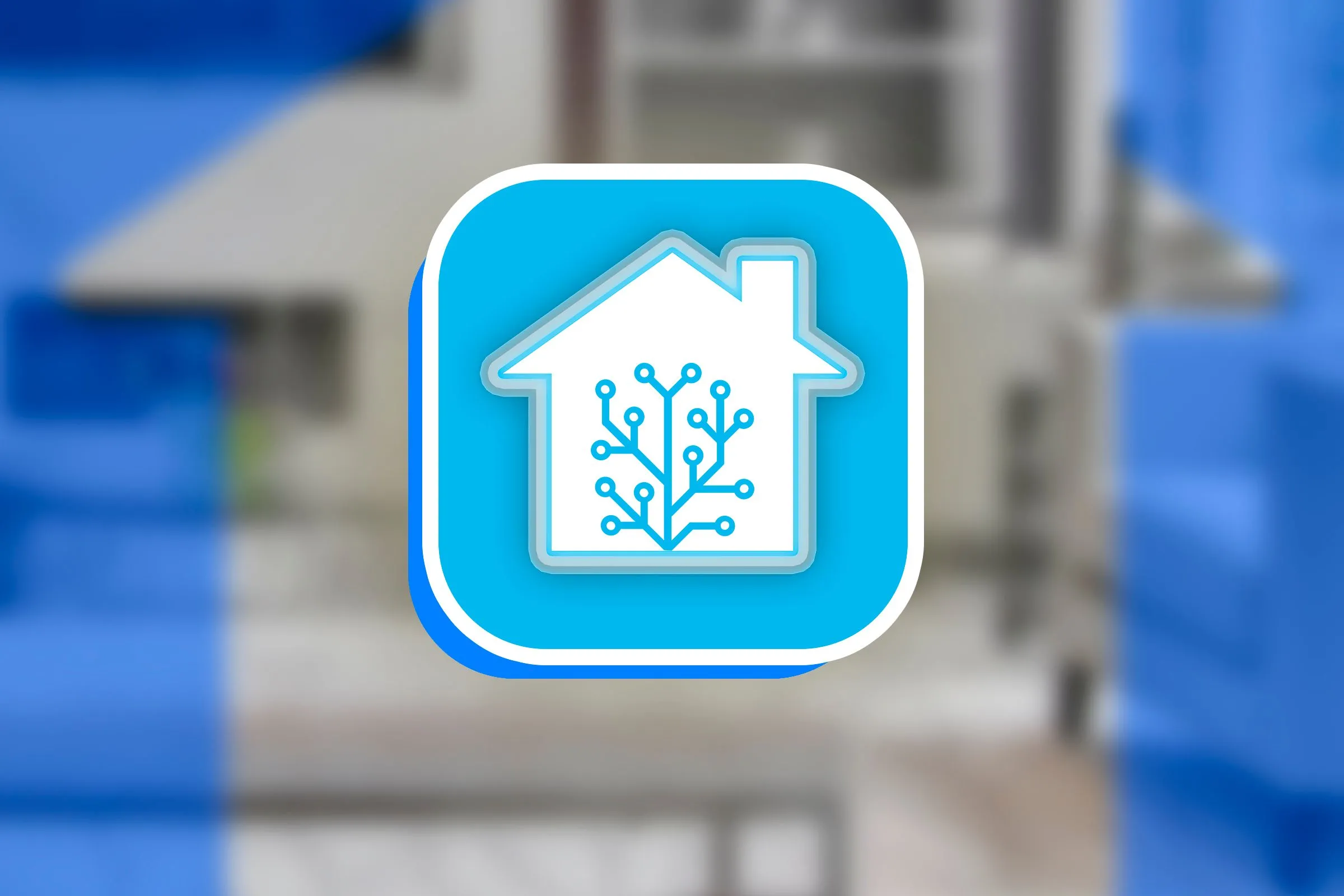 Biểu tượng ứng dụng Home Assistant, giải pháp điều khiển nhà thông minh tự host