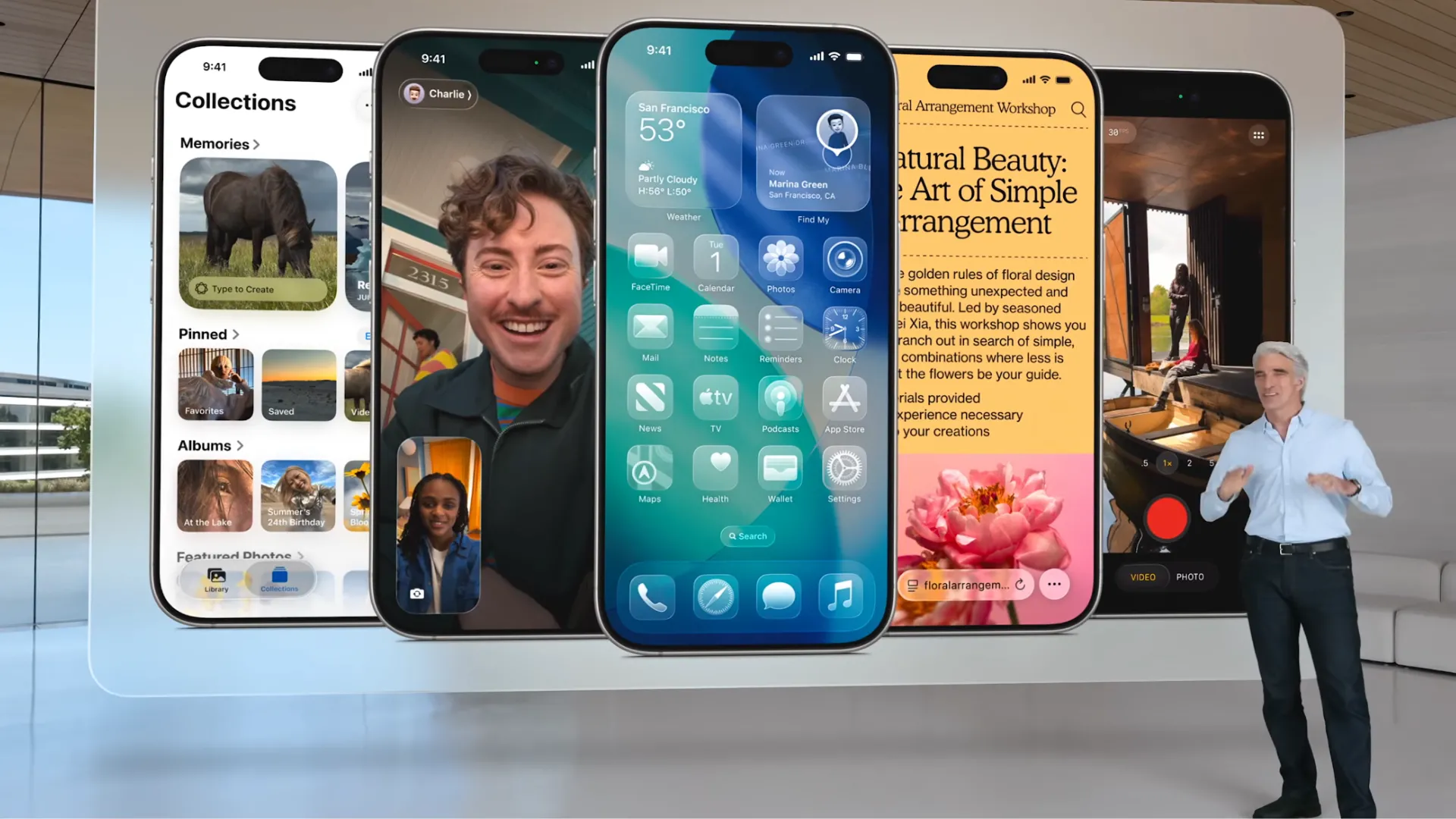 Giao diện mới của iOS 26 được giới thiệu tại sự kiện Apple WWDC 2025