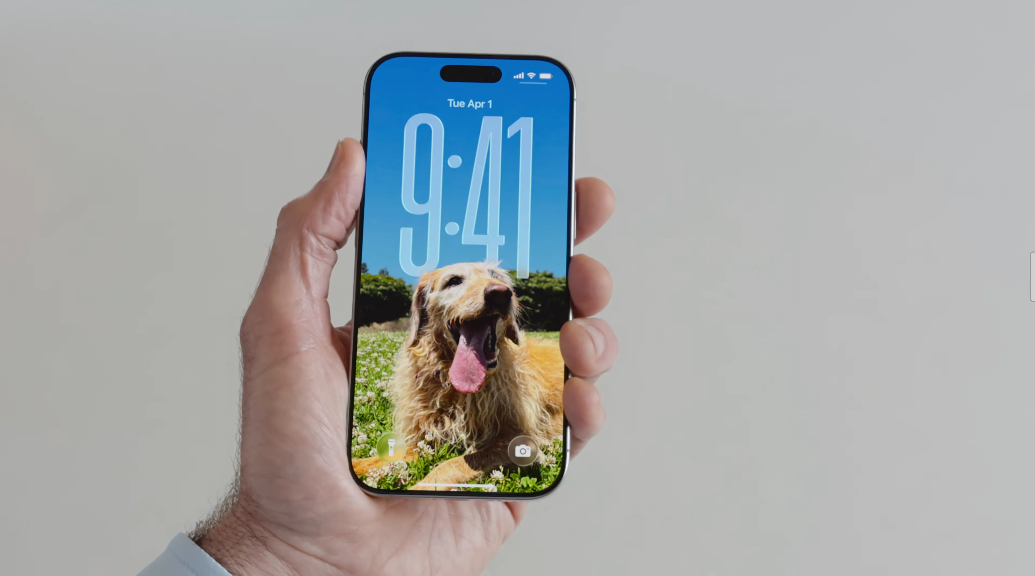 Hiệu ứng đồng hồ động trên màn hình khóa iOS 26