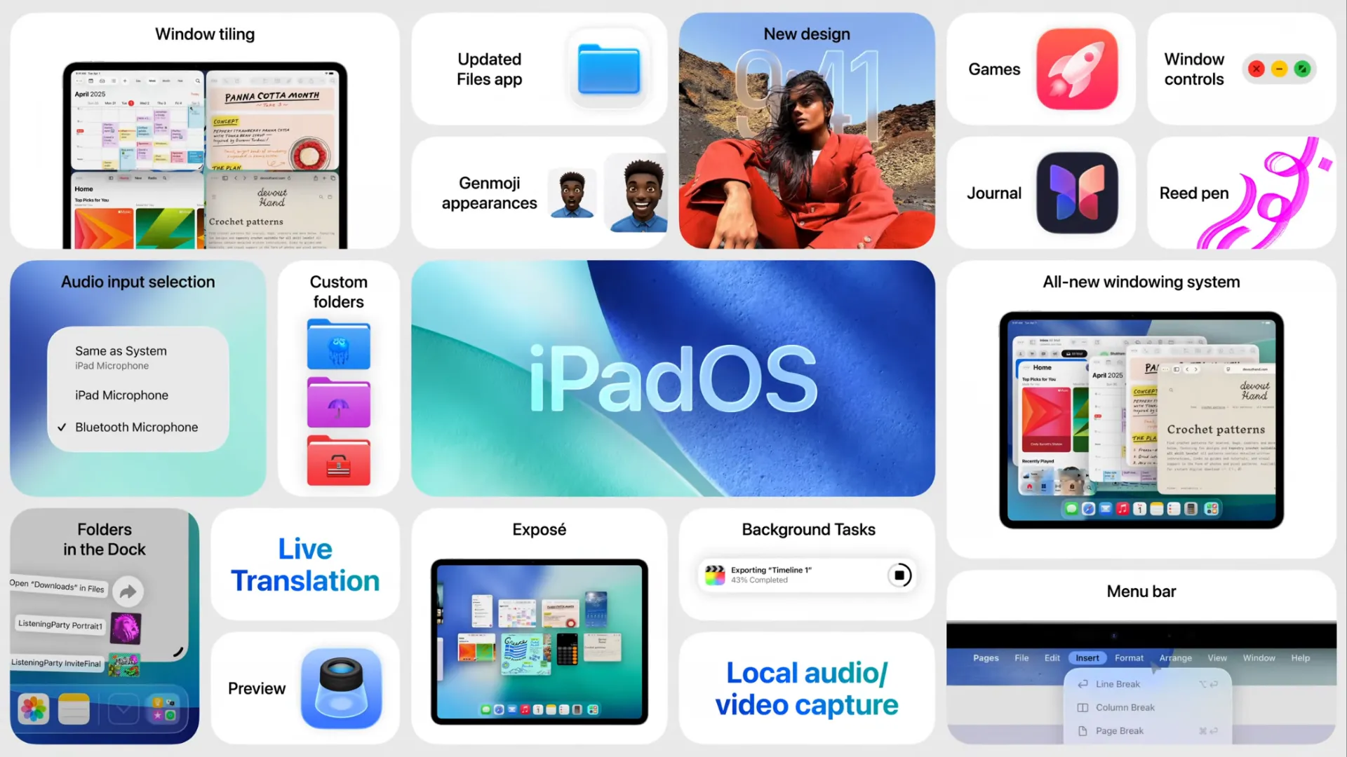 Tổng hợp các tính năng mới trên iPadOS 26