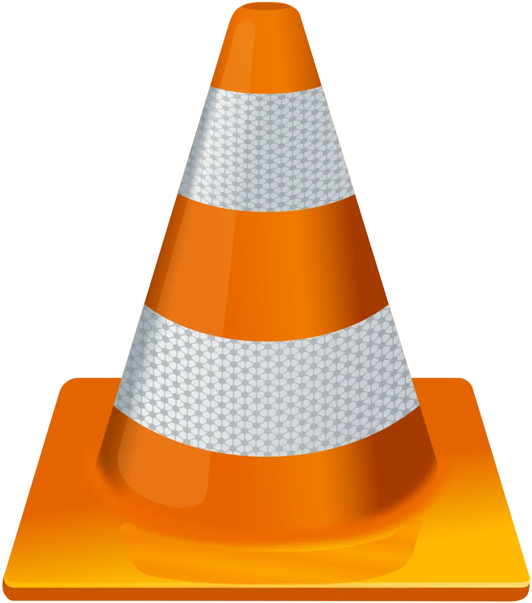 Biểu tượng hình nón của VLC, trình phát đa phương tiện miễn phí