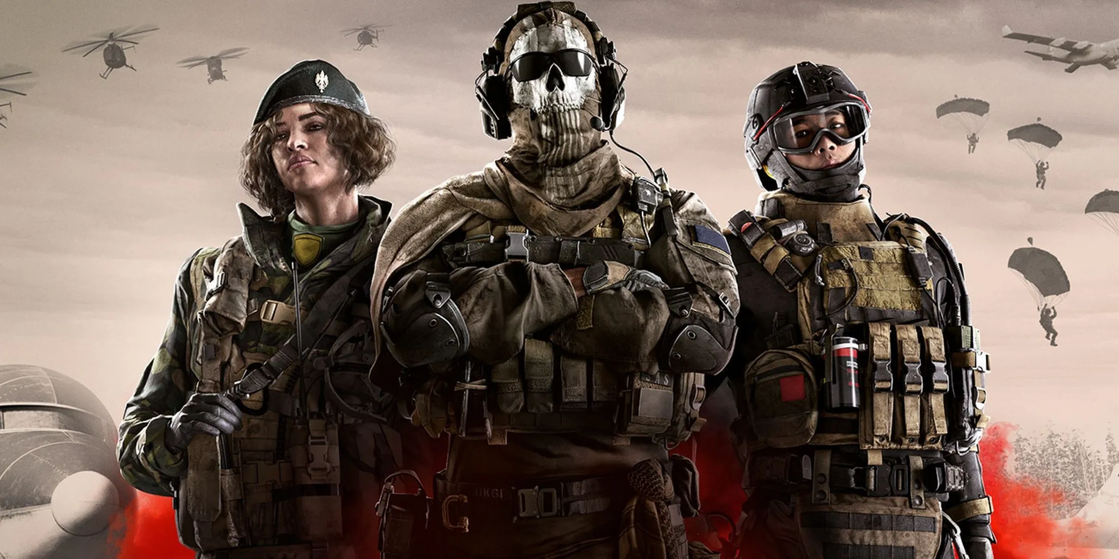Đội hình nhân vật trong Call of Duty Warzone