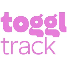 Giao diện chính của Toggl Track hiển thị thời gian đã theo dõi cho các tác vụ khác nhau, cùng với nút bắt đầu/dừng theo dõi.