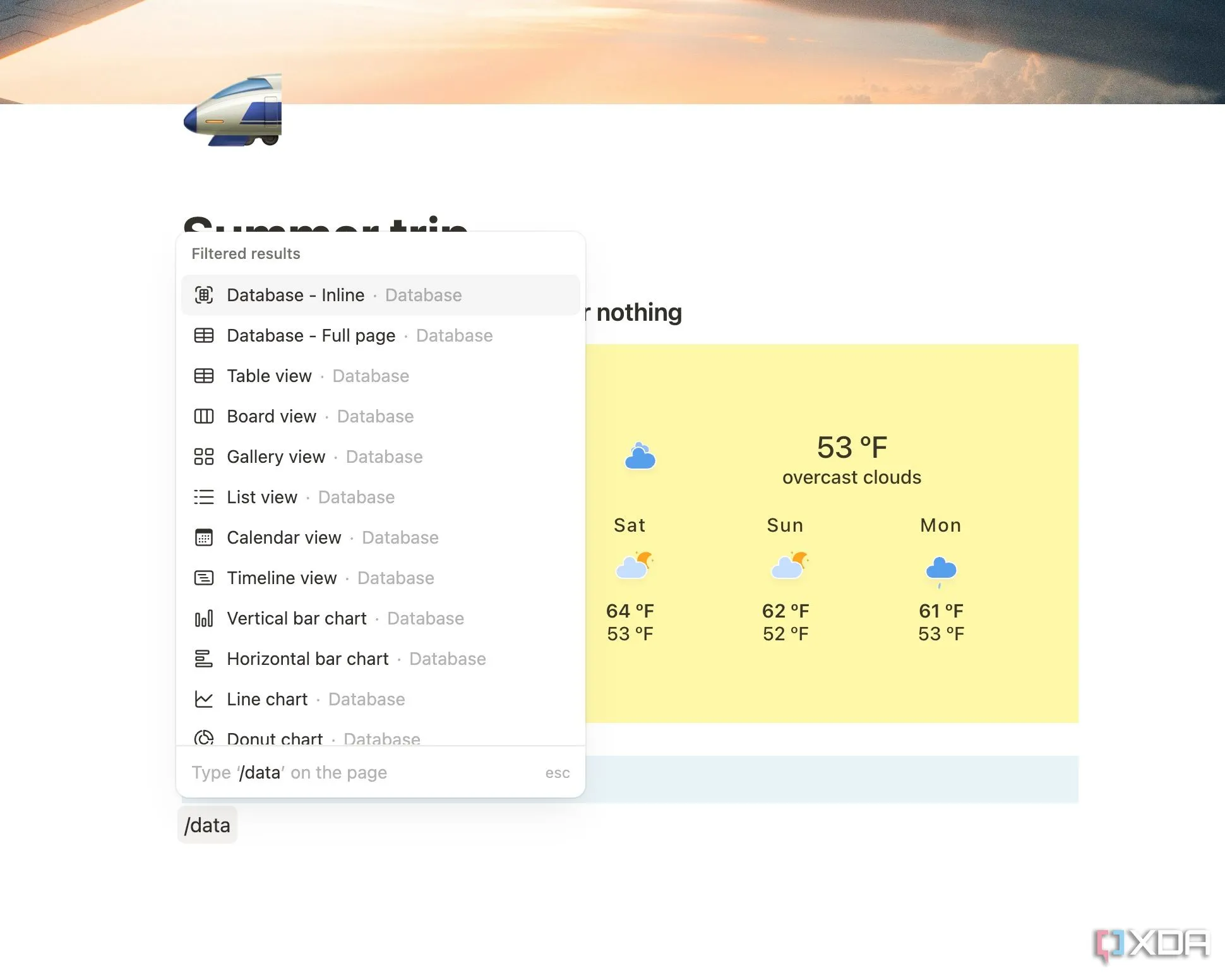 Hướng dẫn tạo bảng cơ sở dữ liệu trong Notion