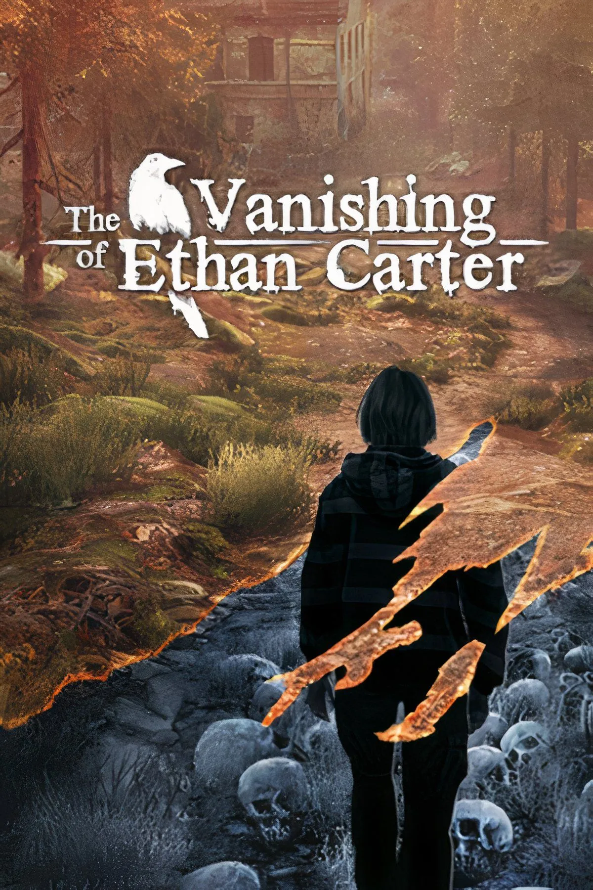Không gian u ám và bí ẩn trong game The Vanishing of Ethan Carter, nơi những câu chuyện rùng rợn được hé lộ.