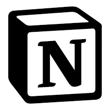 Logo ứng dụng Notion hỗ trợ ghi chú và quản lý dự án