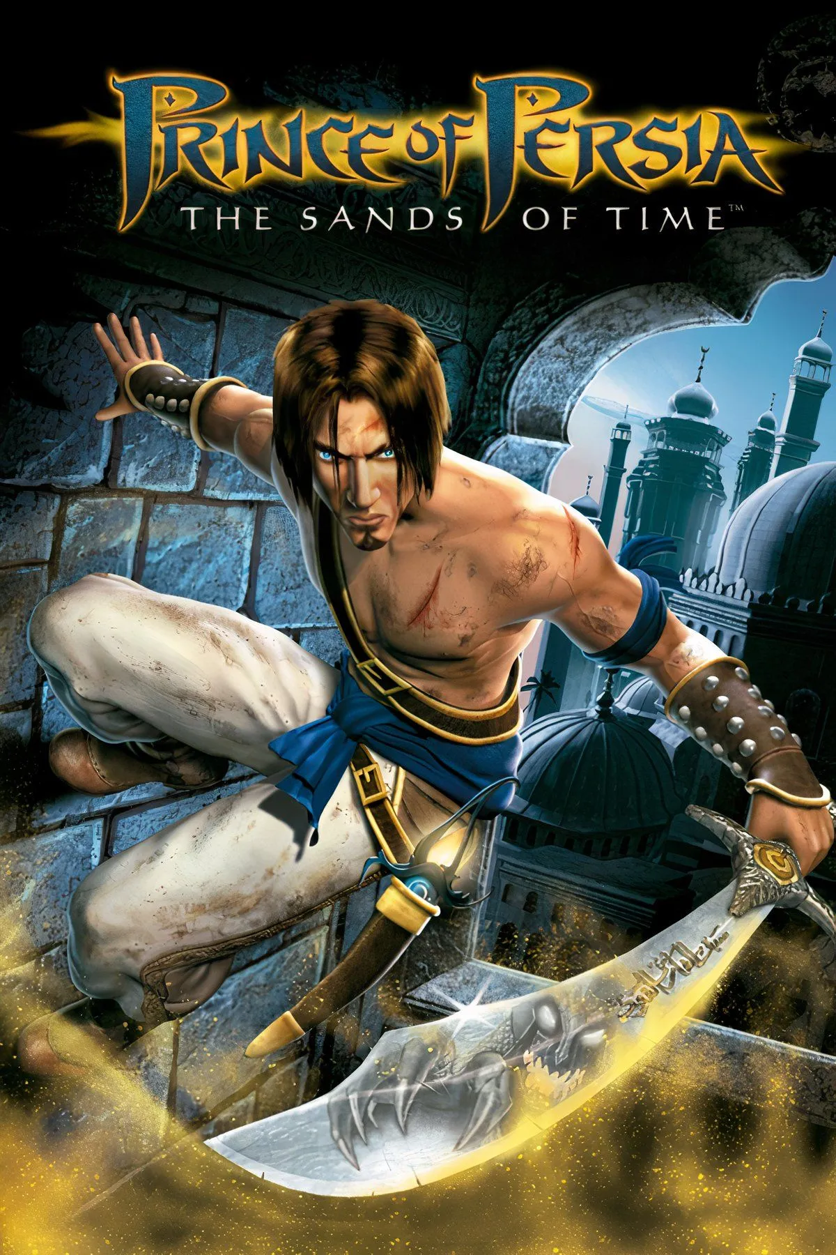 Mô tả: Hoàng tử Dastan trong Prince of Persia: The Sands of Time, tựa game hành động phiêu lưu 3D đình đám trên Xbox.
