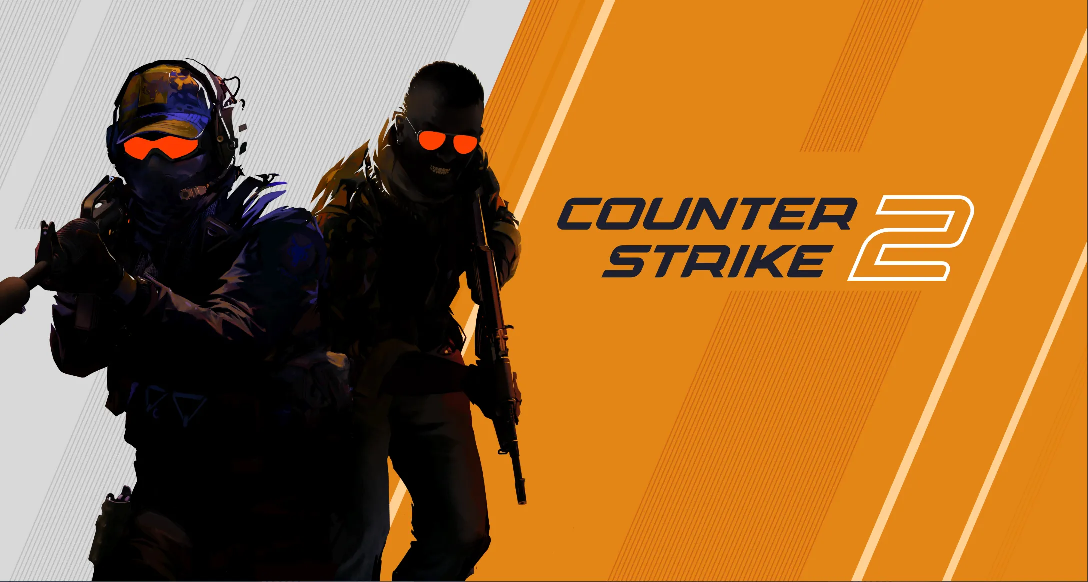 Tiêu đề Counter-Strike 2 với nhân vật CT và T