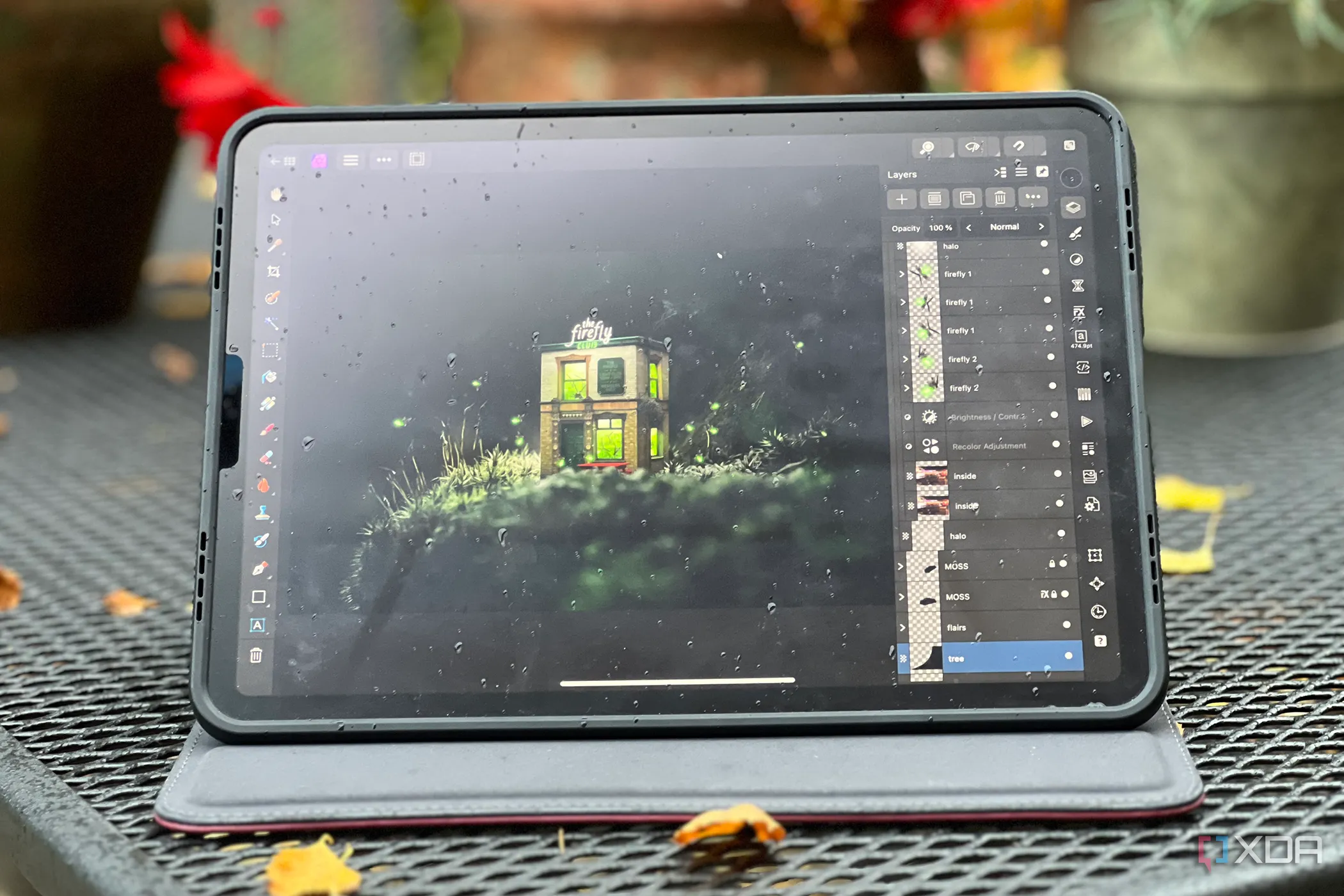 Affinity Photo đang chạy trên thiết bị iPad Pro
