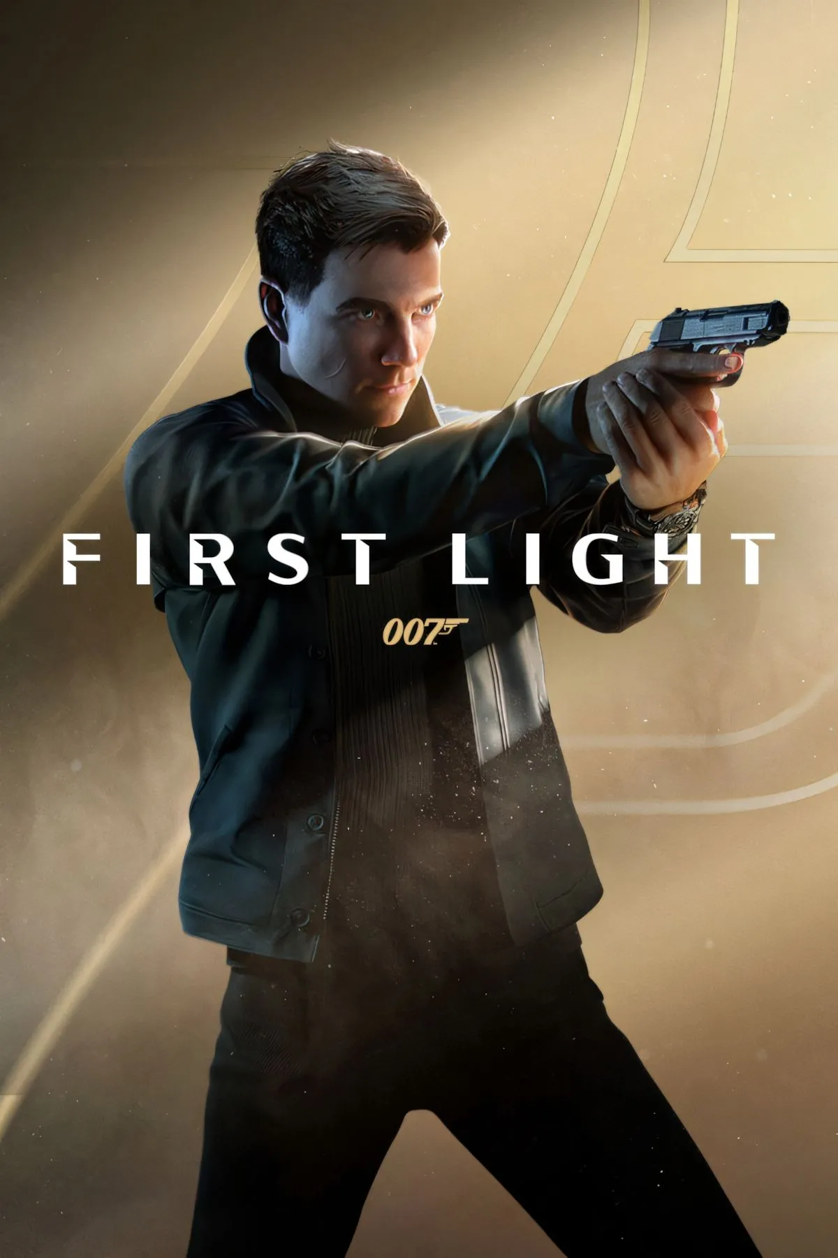 Ảnh bìa chính thức của game 007 First Light với logo đặc trưng của James Bond