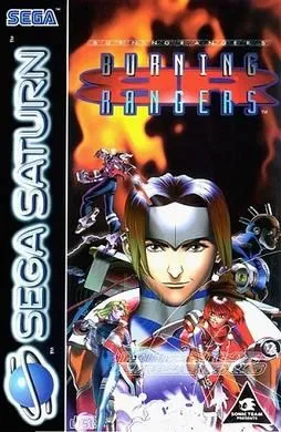 Ảnh bìa game Burning Rangers trên Sega Saturn