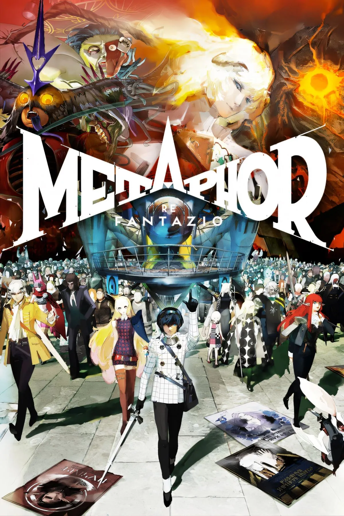 Ảnh bìa game Metaphor: ReFantazio, một tựa JRPG nổi bật