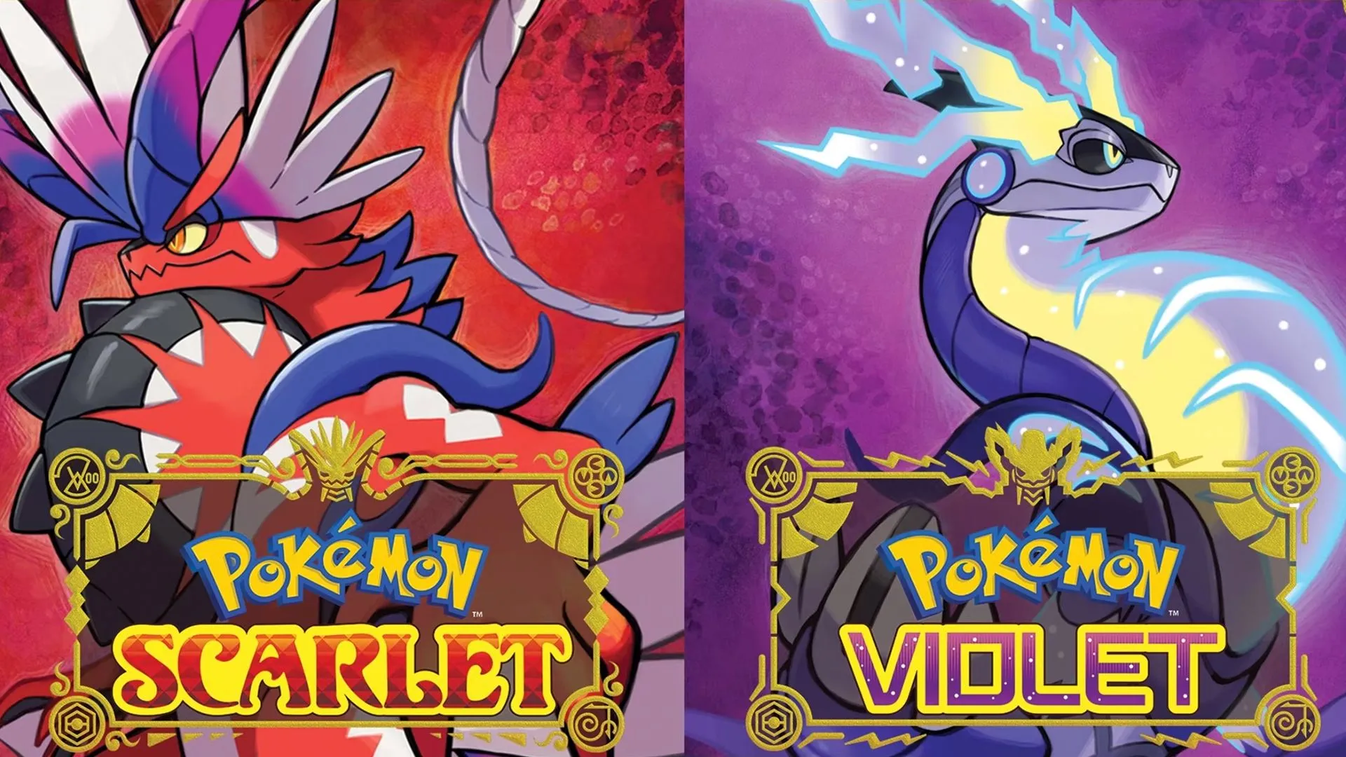 Ảnh bìa game Pokémon Scarlet và Violet, minh họa chung cho các gói nâng cấp game miễn phí mà thành viên NSO+ Expansion Pack sẽ nhận được.
