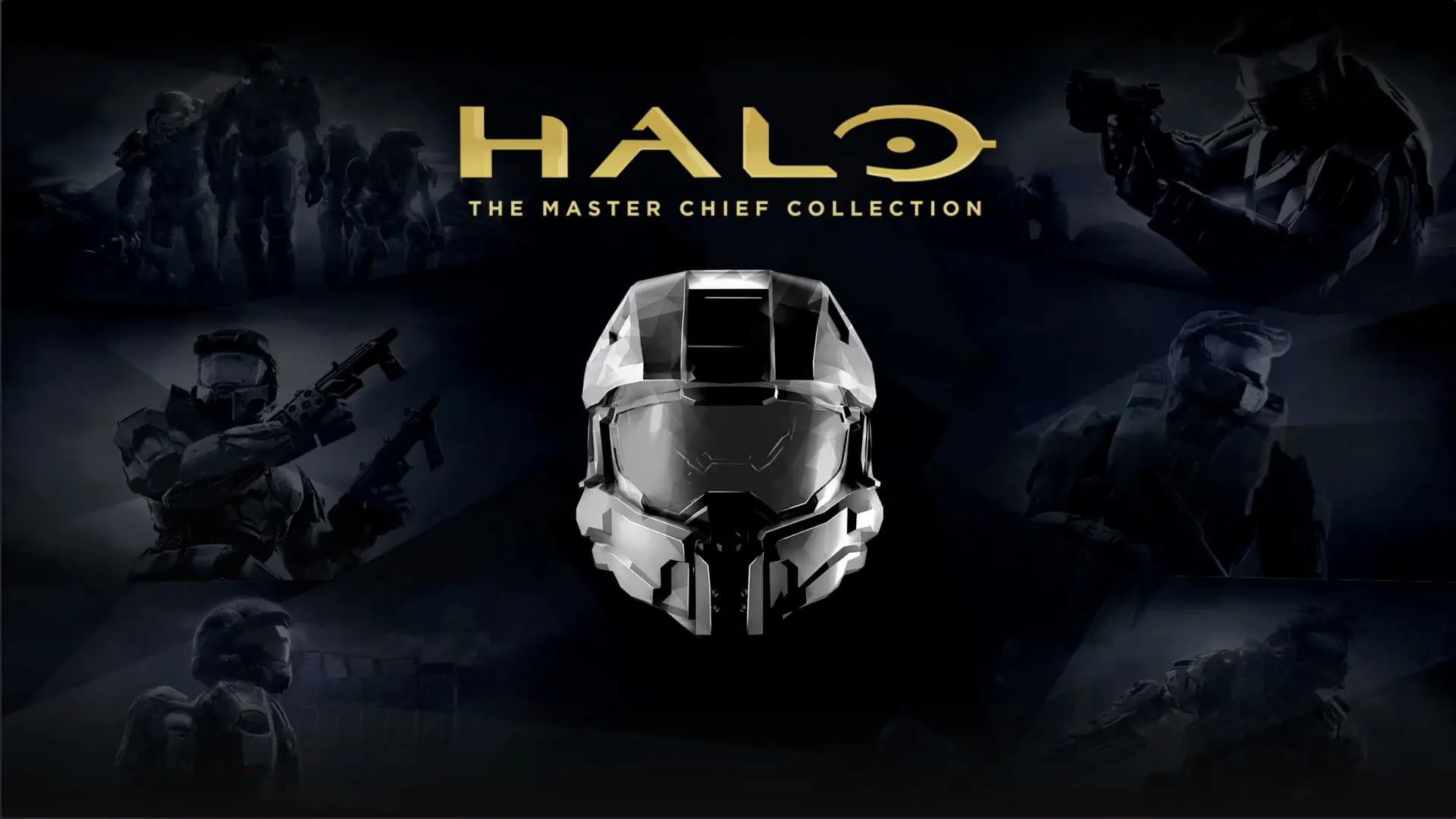 Ảnh bìa Halo: The Master Chief Collection, đại diện cho việc ra mắt trên đa nền tảng