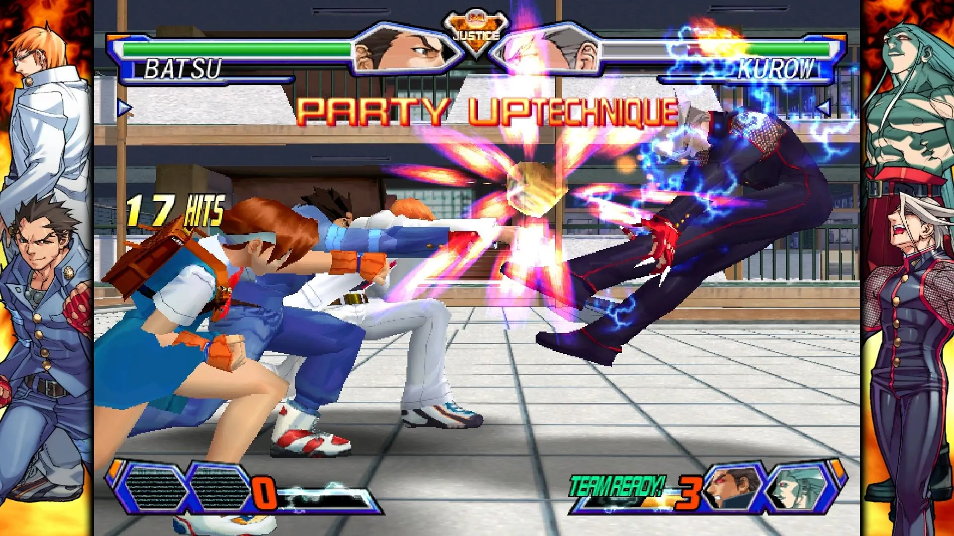 Ảnh chụp màn hình từ Capcom Fighting Collection, giới thiệu tựa game đối kháng Rival Schools và tiềm năng cho các bản remaster.