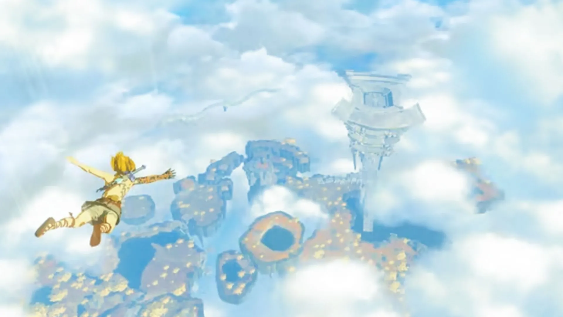 Ảnh chụp màn hình từ tựa game The Legend of Zelda: Breath of the Wild, minh họa đồ họa ấn tượng.