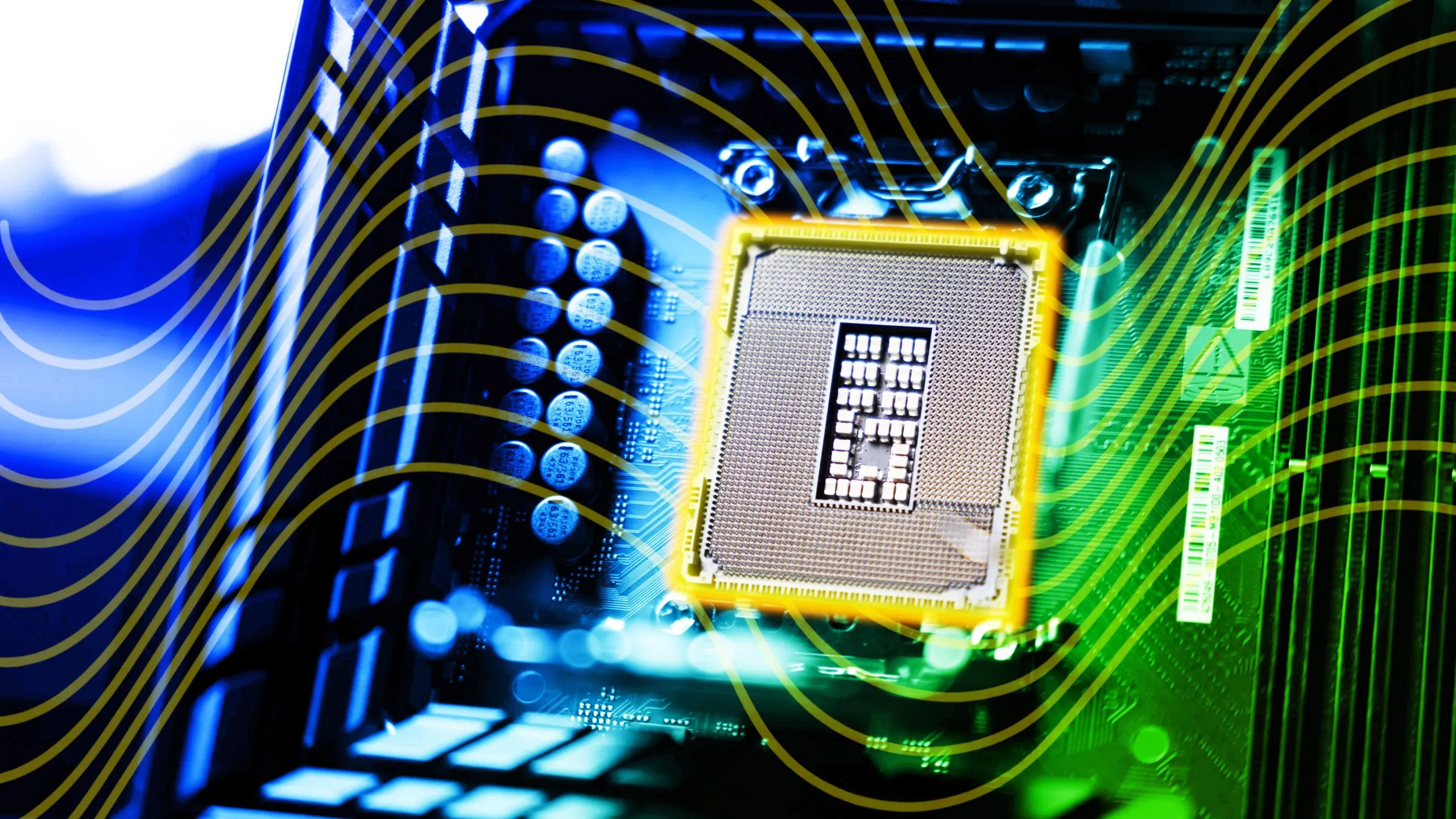 Bản dựng bo mạch chủ Intel với socket LGA 1851 mới