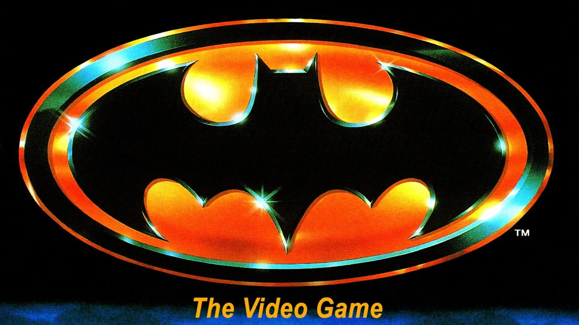 Bìa đĩa game Batman The Video Game (1989) trên NES với hình ảnh Người Dơi huyền thoại