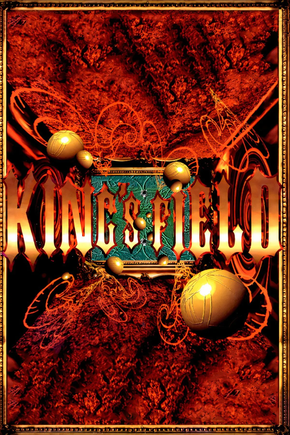 Bìa đĩa game King's Field trên PlayStation 1 của FromSoftware