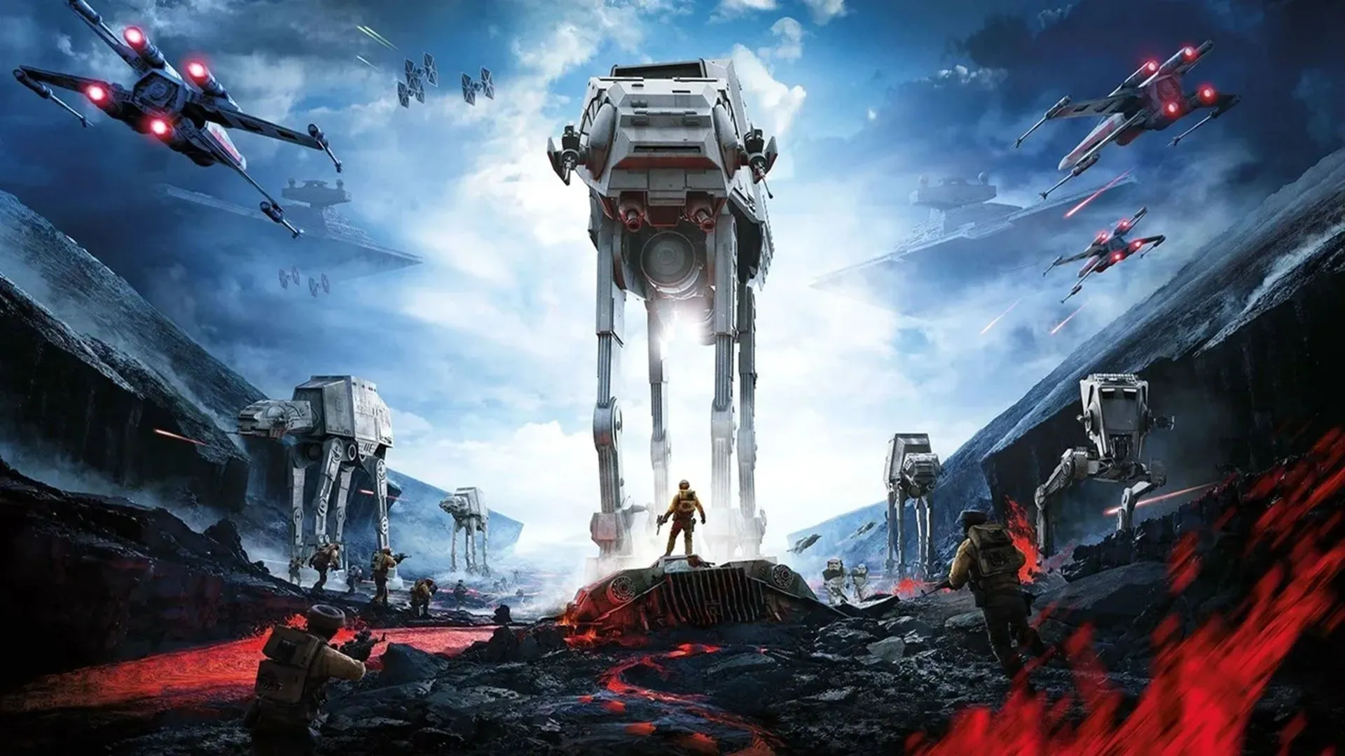 Bìa game EA Star Wars Battlefront (2015) trên các nền tảng