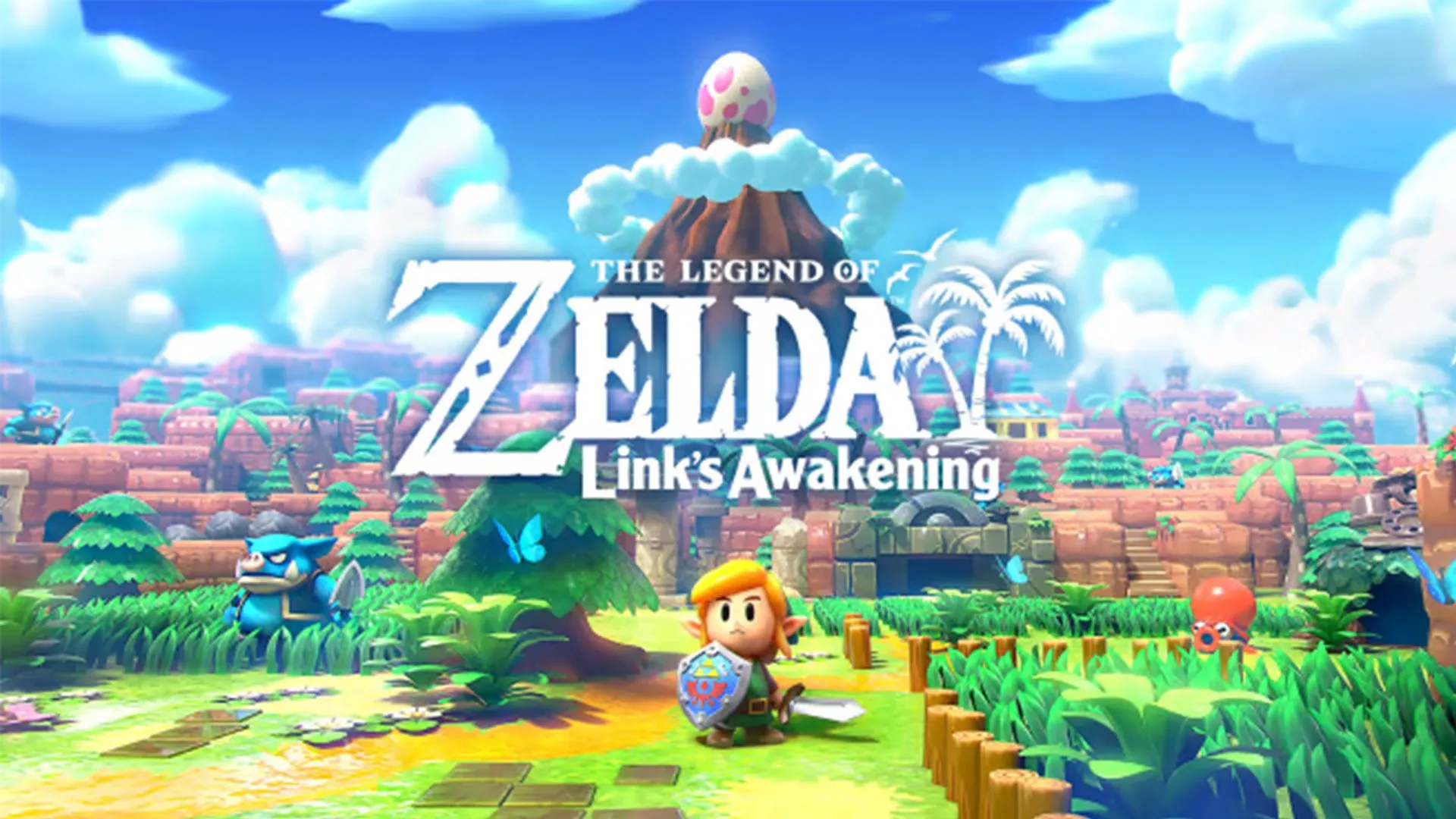 Bìa game The Legend of Zelda: Link’s Awakening trên Nintendo Switch 1, một trong các game nhận Free Update.