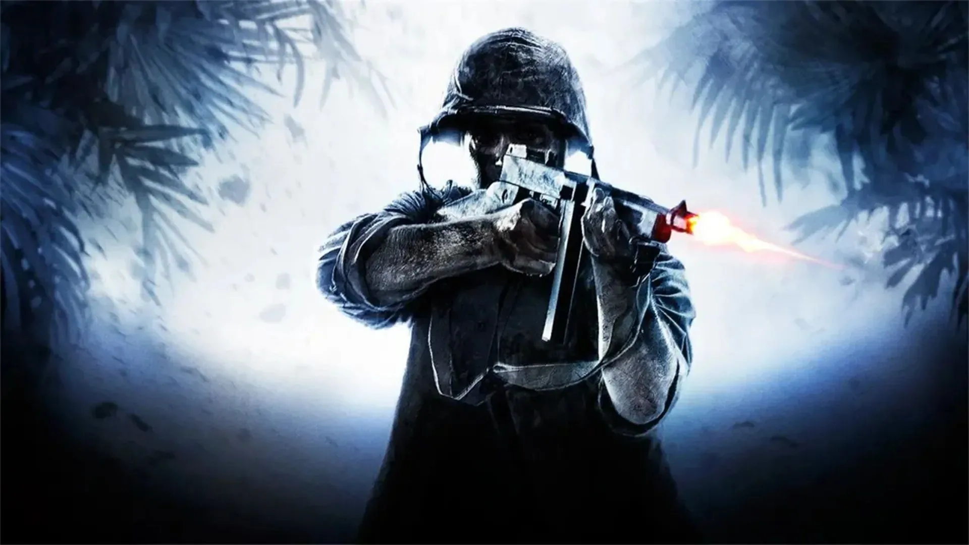 Bìa hộp key art của game Call of Duty: World at War trên Xbox 360