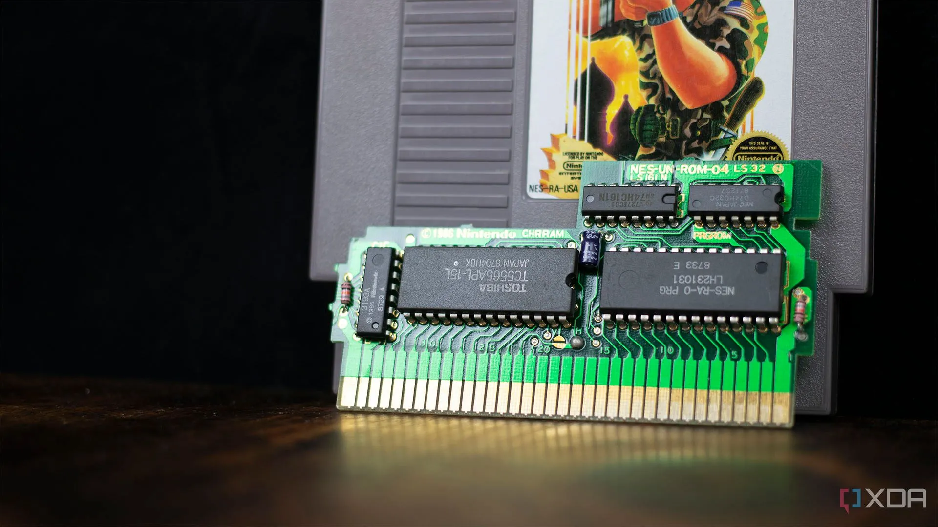 Bo mạch PCB của băng game Nintendo NES