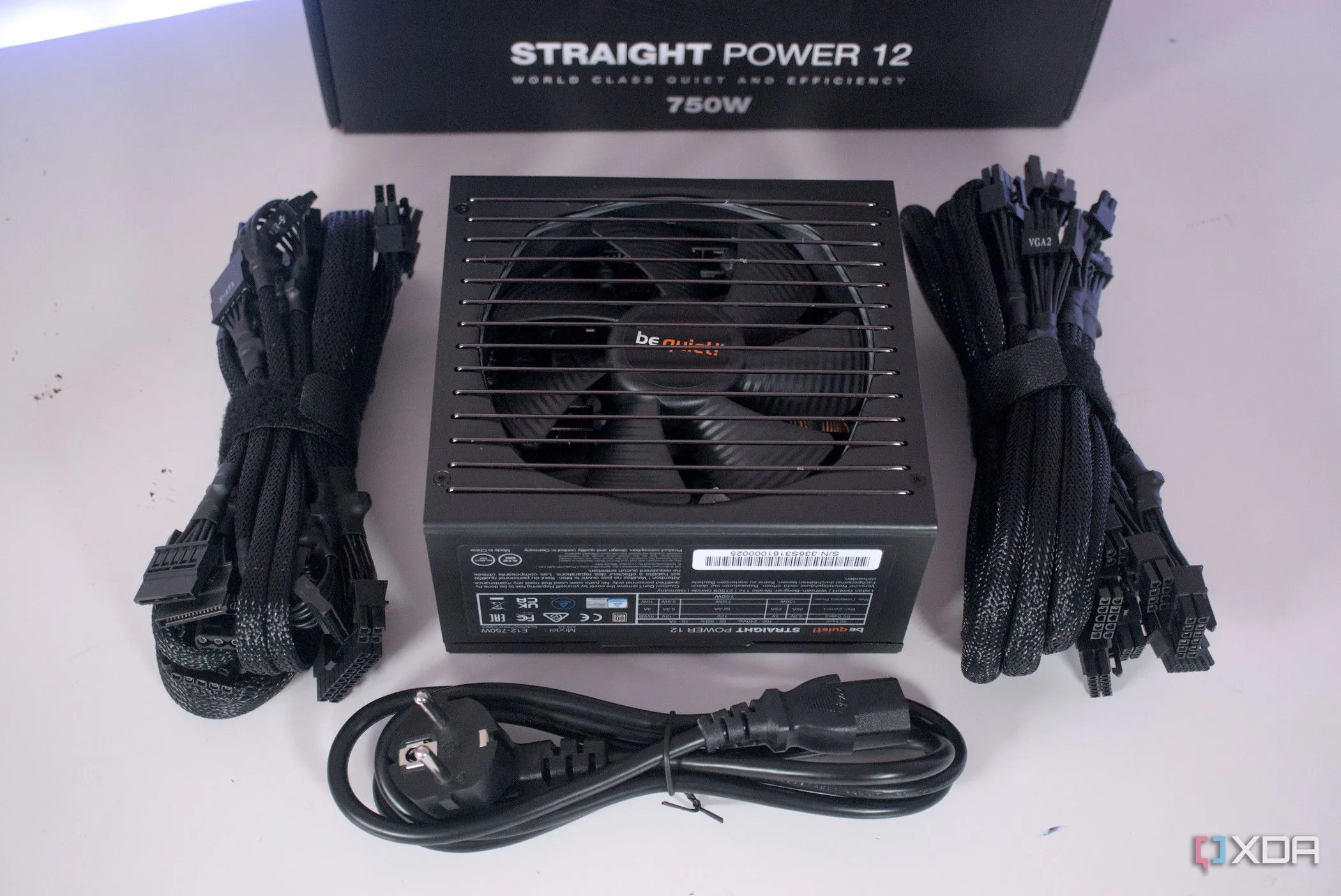 Bộ nguồn be quiet! Pure Power 12 M 850W, minh họa PSU chất lượng cao