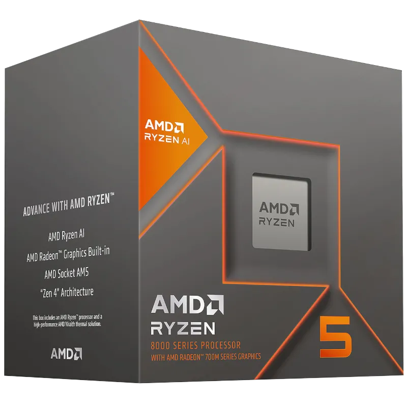 Bộ vi xử lý AMD Ryzen 5 8600G với đồ họa tích hợp
