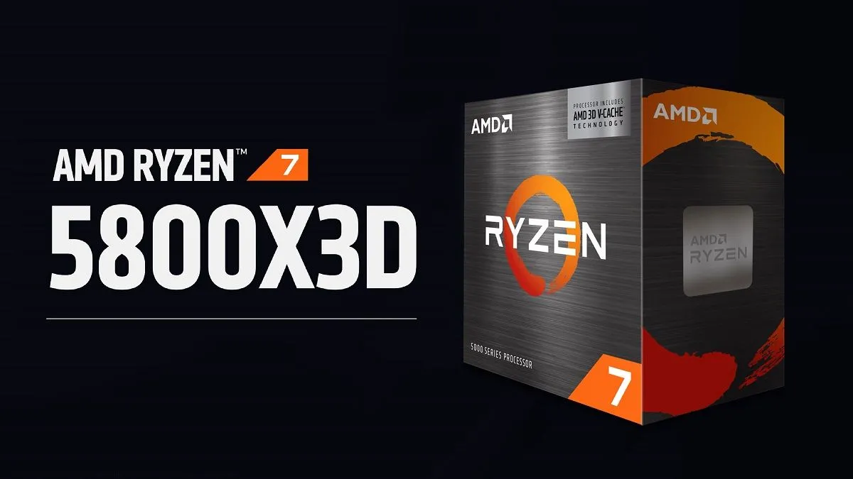 Bộ xử lý AMD Ryzen 7 5800X3D, CPU gaming đột phá với công nghệ 3D V-Cache