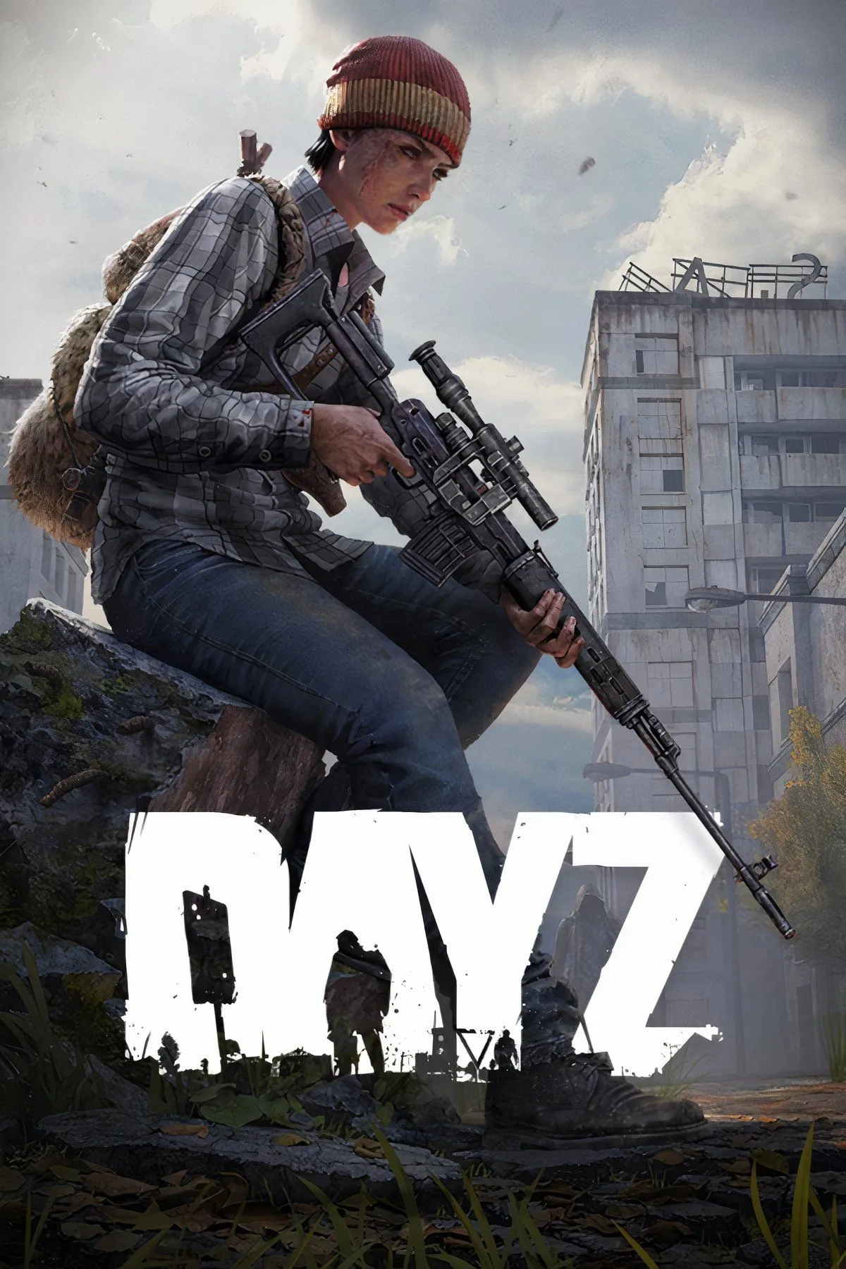 Bối cảnh sinh tồn hậu tận thế trong game DayZ với nhân vật và zombie