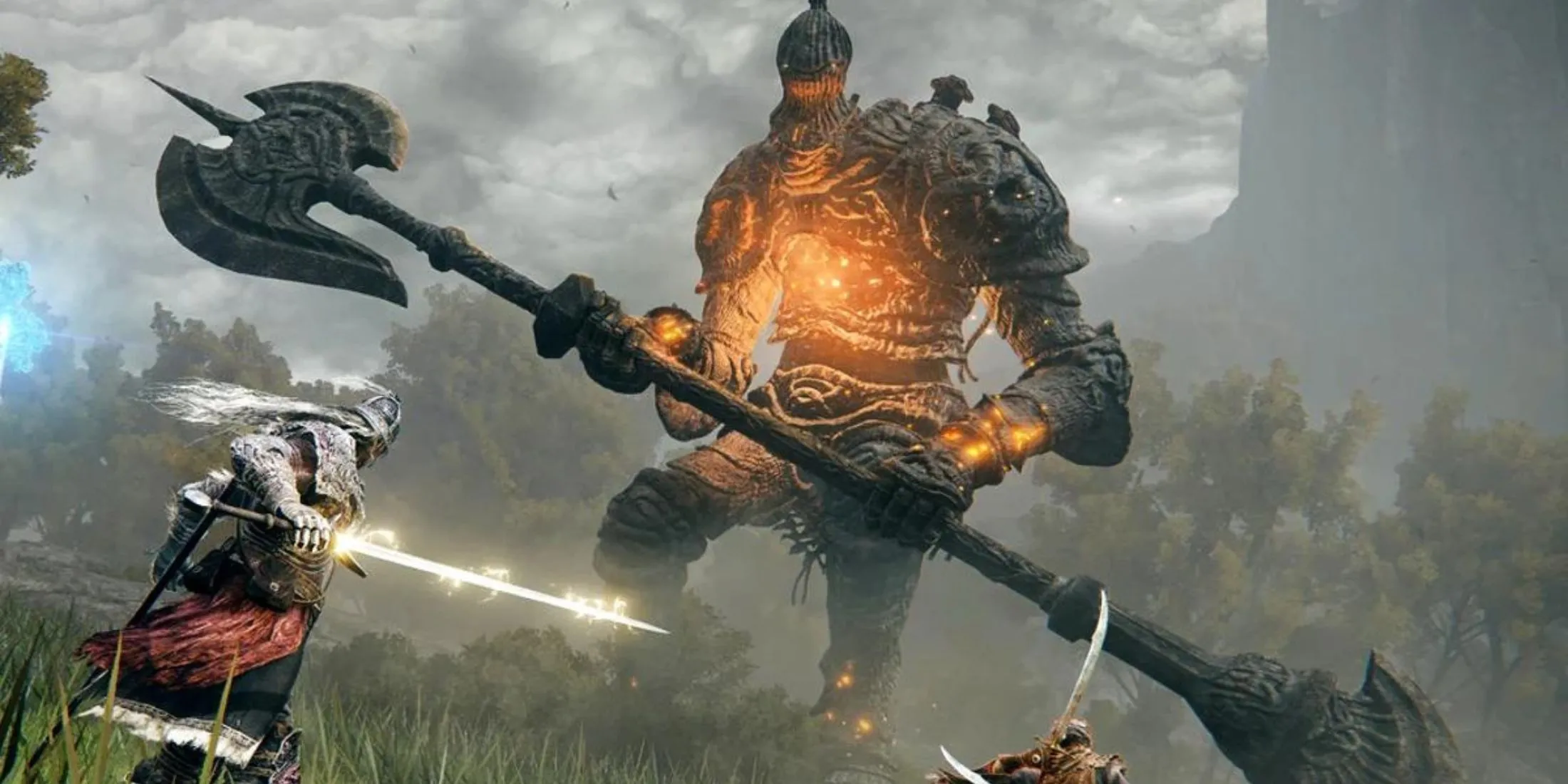 Boss Golem khổng lồ, một thử thách cam go trong hầm ngục Elden Ring