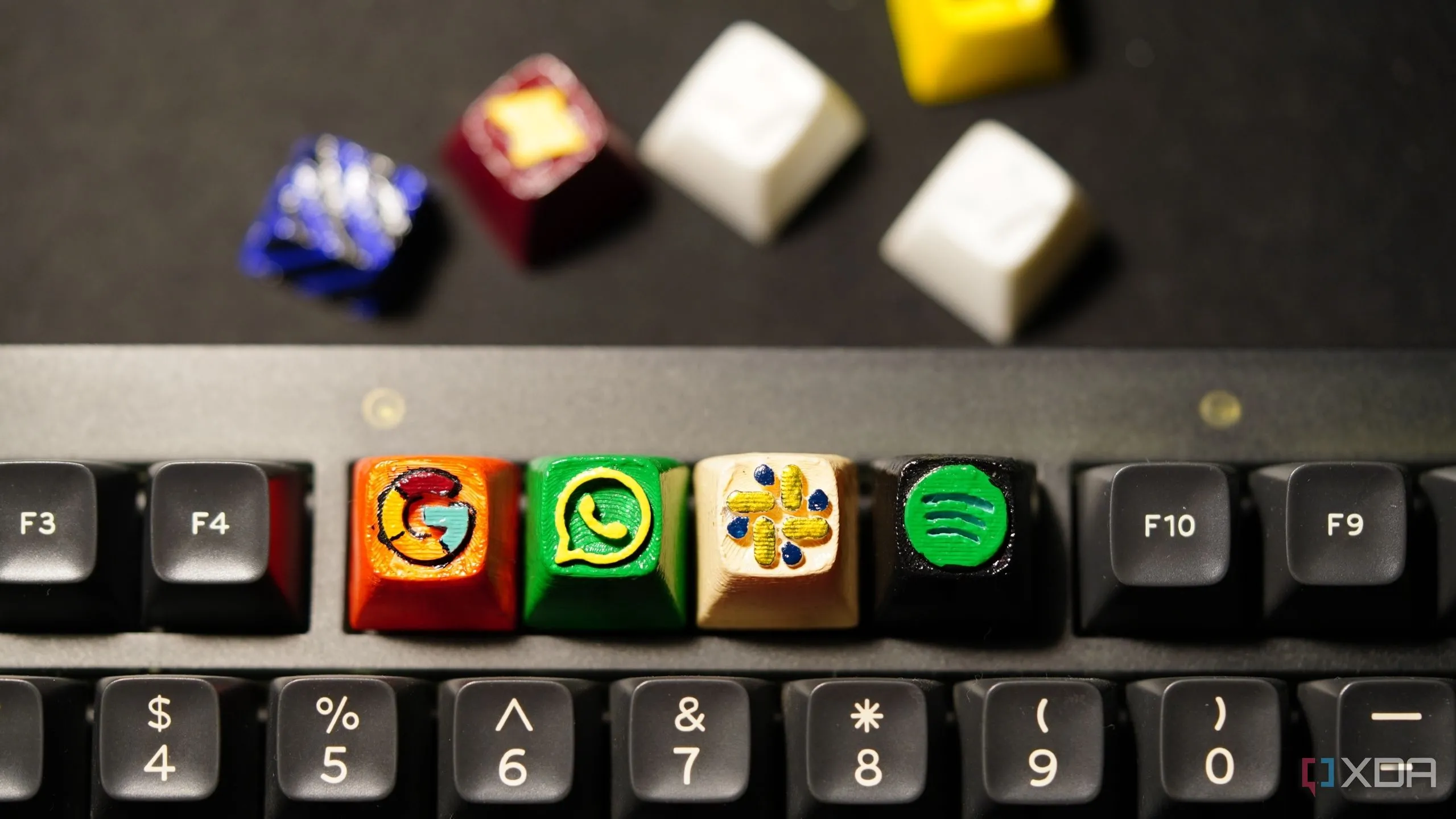 Các keycap tự in 3D tùy chỉnh cho bàn phím cơ