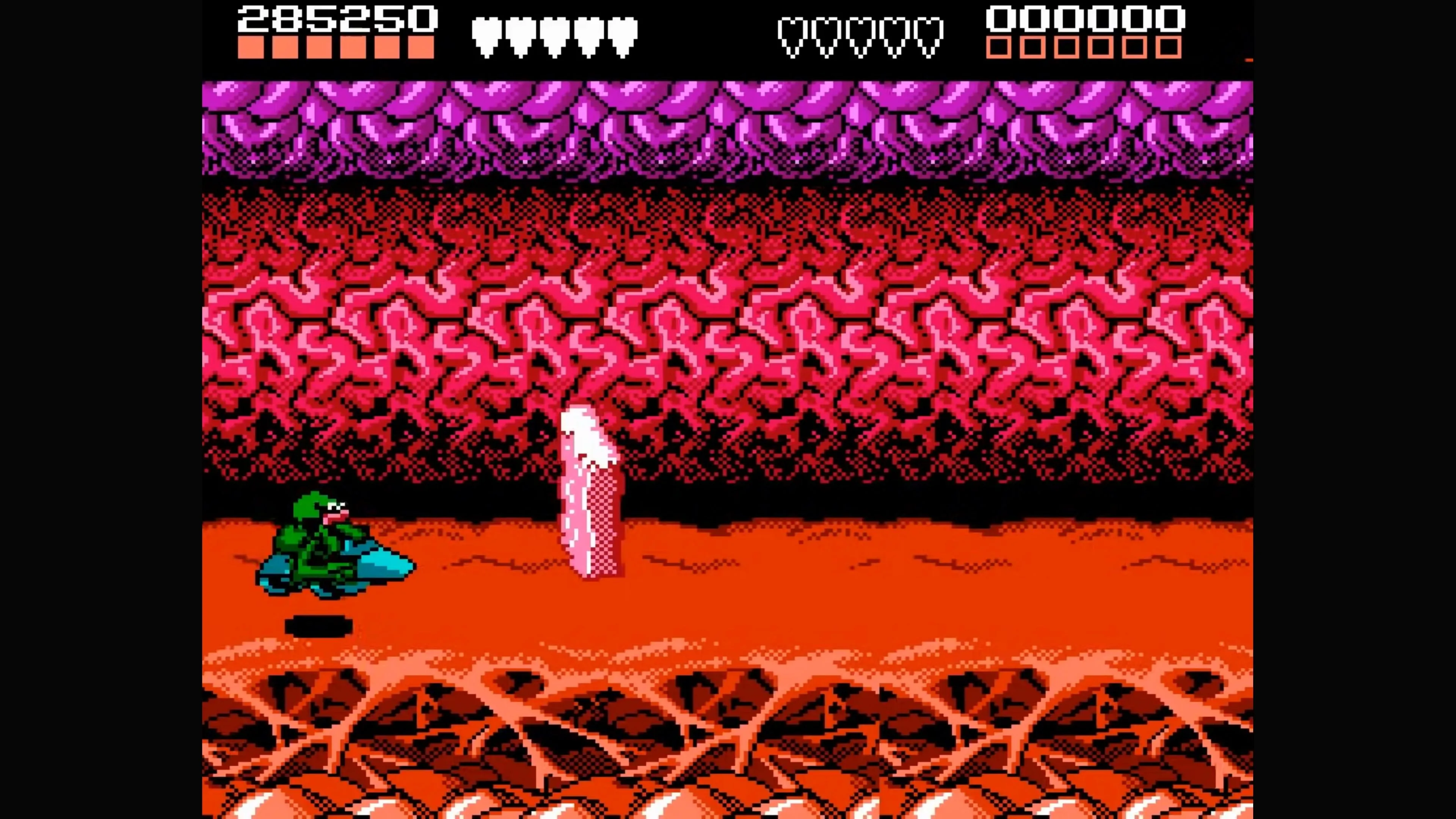 Các nhân vật Battletoads đang đối mặt với kẻ thù
