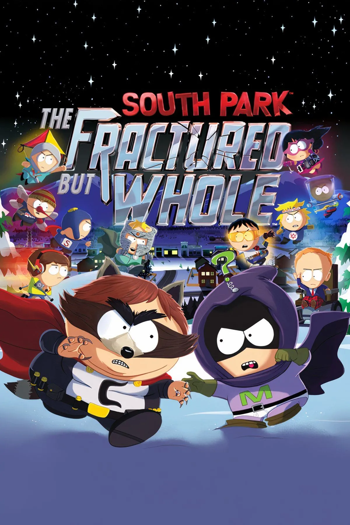 Các nhân vật chính của South Park trong tạo hình siêu anh hùng từ game The Fractured but Whole