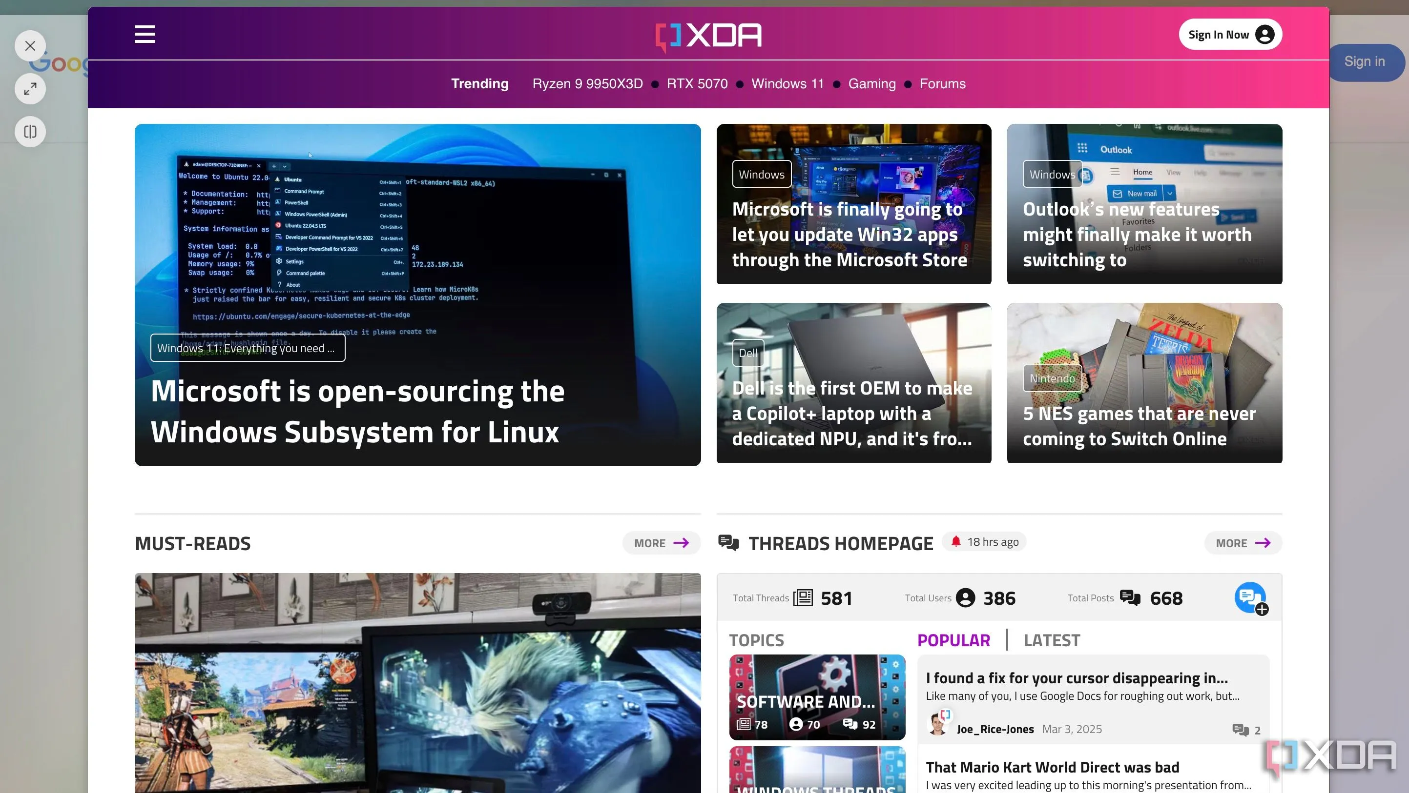 Các tab được sắp xếp gọn gàng trong trình duyệt Zen Browser, minh họa giao diện người dùng đơn giản và hiệu quả