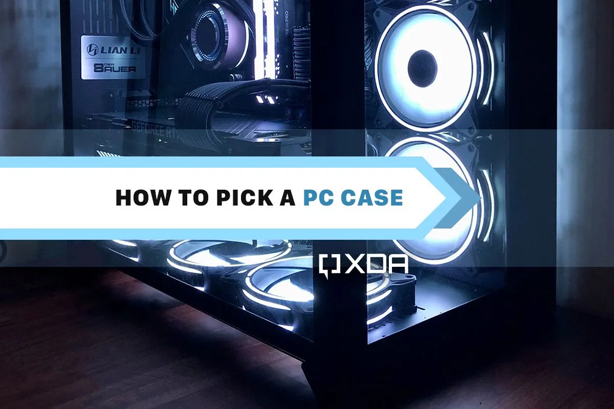 Cách chọn vỏ case PC phù hợp, minh họa một chiếc vỏ case PC tiêu chuẩn