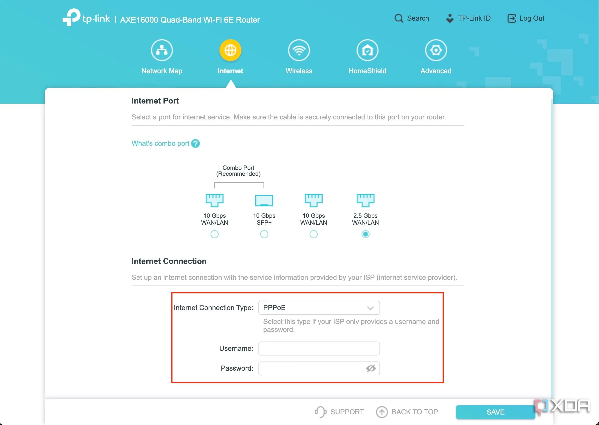 Cài đặt PPPoE trên router TP-Link Archer, minh họa cấu hình kết nối internet và lợi ích hiệu năng khi ảo hóa OPNsense