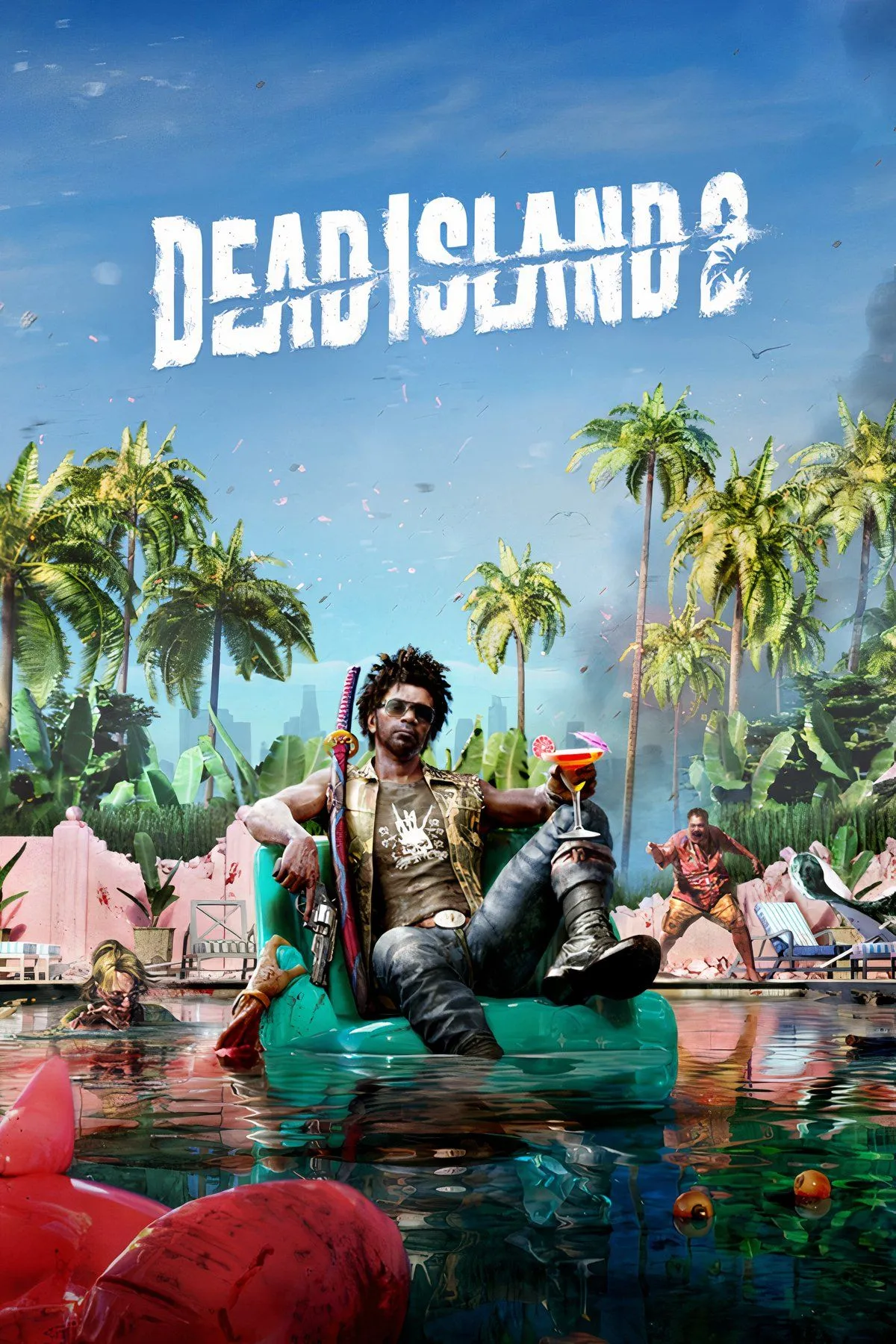 Cảnh chiến đấu vui nhộn trong Dead Island 2, game zombie hành động RPG
