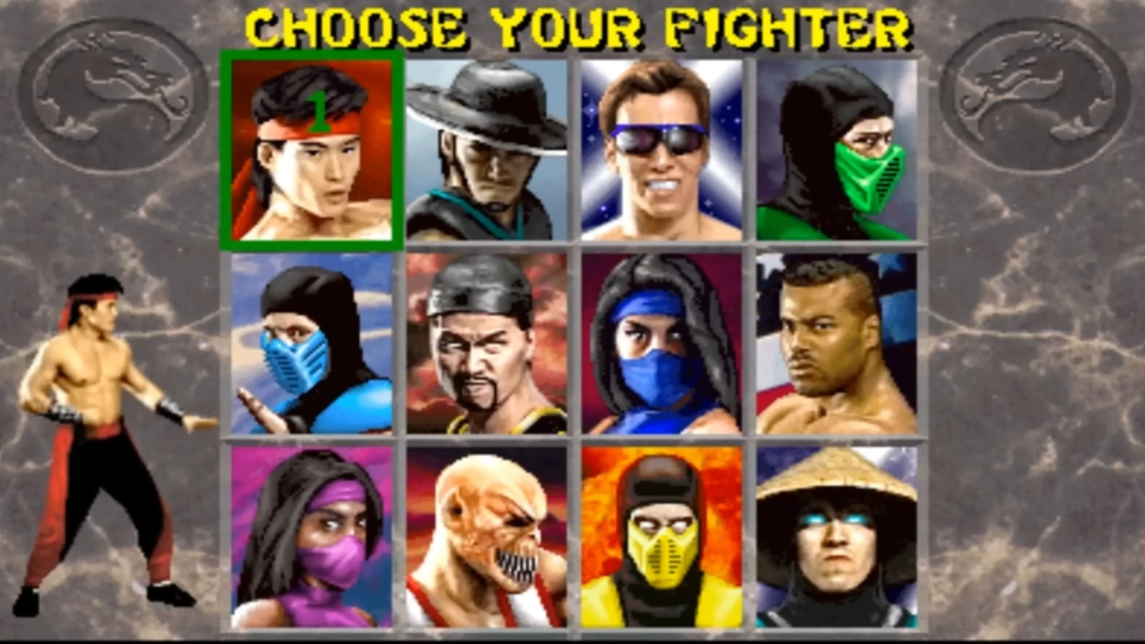Cảnh đối kháng dữ dội trong game Mortal Kombat 2, với hai nhân vật đang thực hiện đòn tấn công đặc biệt