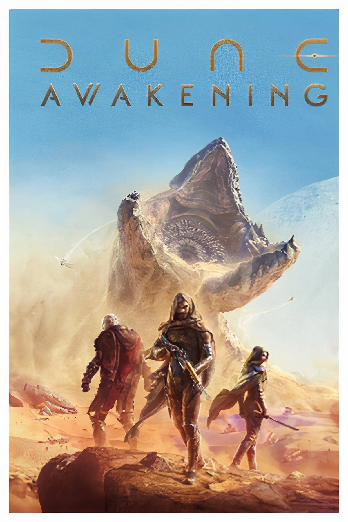 Cảnh quan hùng vĩ trong game Dune Awakening