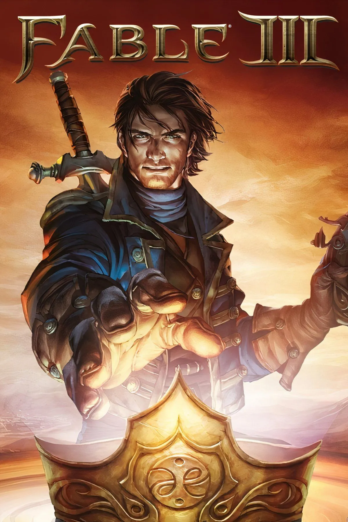 Cảnh trong game Fable III thể hiện bối cảnh vương quốc Albion