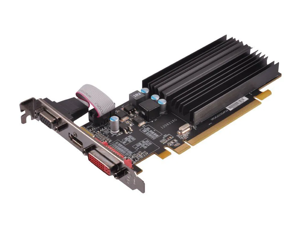 Card đồ họa XFX ATI Radeon HD 5450 PCIe x1 với thiết kế nhỏ gọn dành cho nhu cầu cơ bản