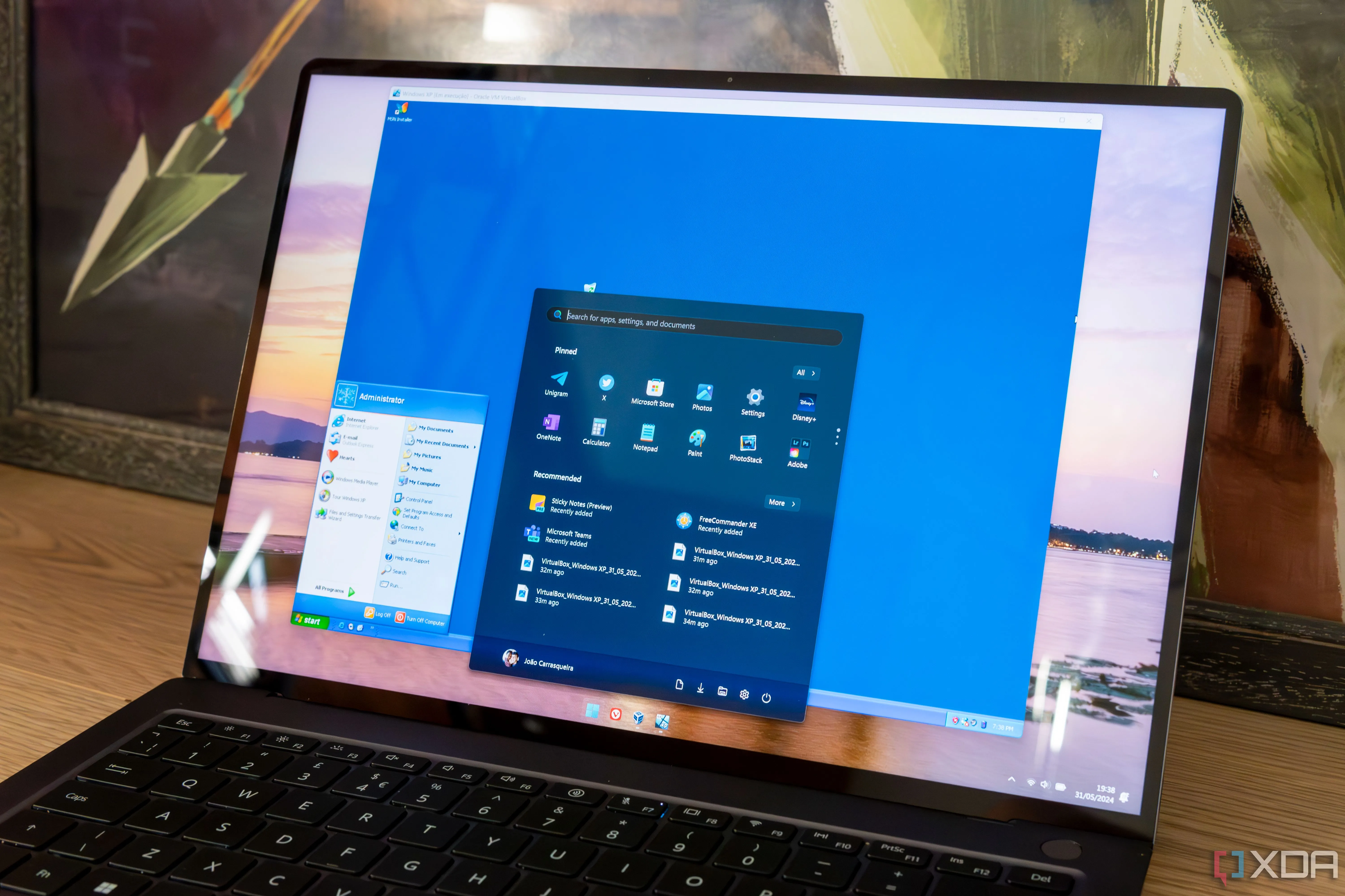 Chạy Windows XP trong máy ảo trên laptop Windows 11