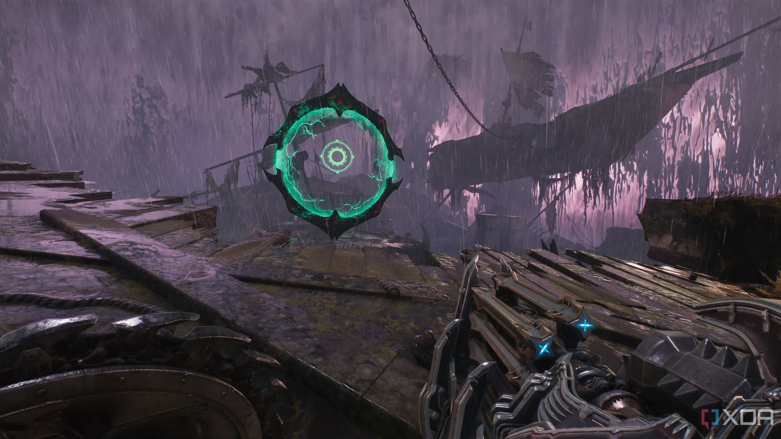 Cổng dịch chuyển Shield Portal đầu tiên trong Chapter 17 của Doom The Dark Ages