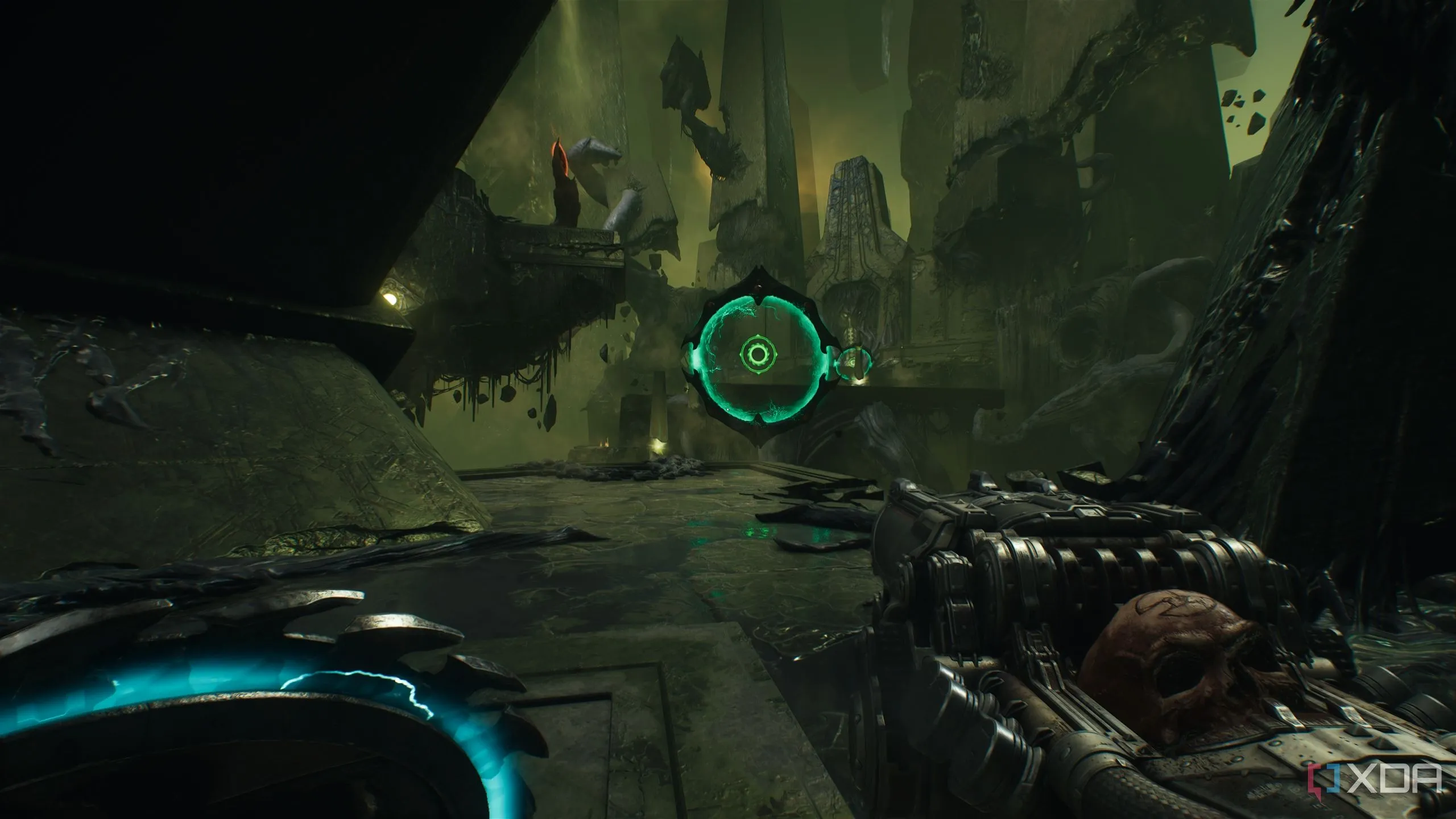 Cổng Shield Portal xuất hiện ở khu vực rộng lớn trong Doom The Dark Ages Chapter 15