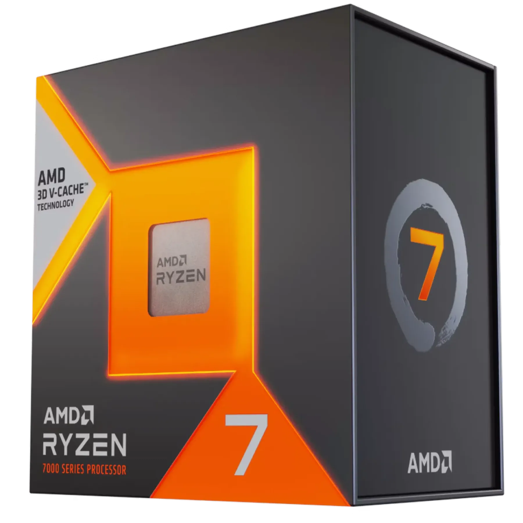 CPU AMD Ryzen 7 7800X3D trong bao bì, dẫn đầu hiệu năng gaming trên nền tảng AM5