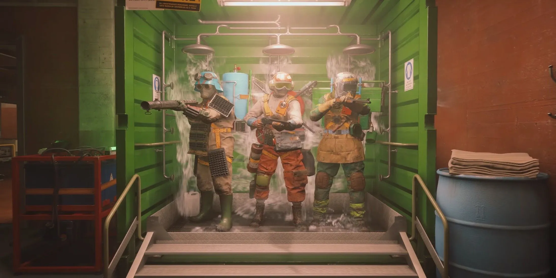Đặc vụ FBC xử lý tình huống &quot;paranatural&quot; với hiệu ứng nước trong môi trường game FBC Firebreak
