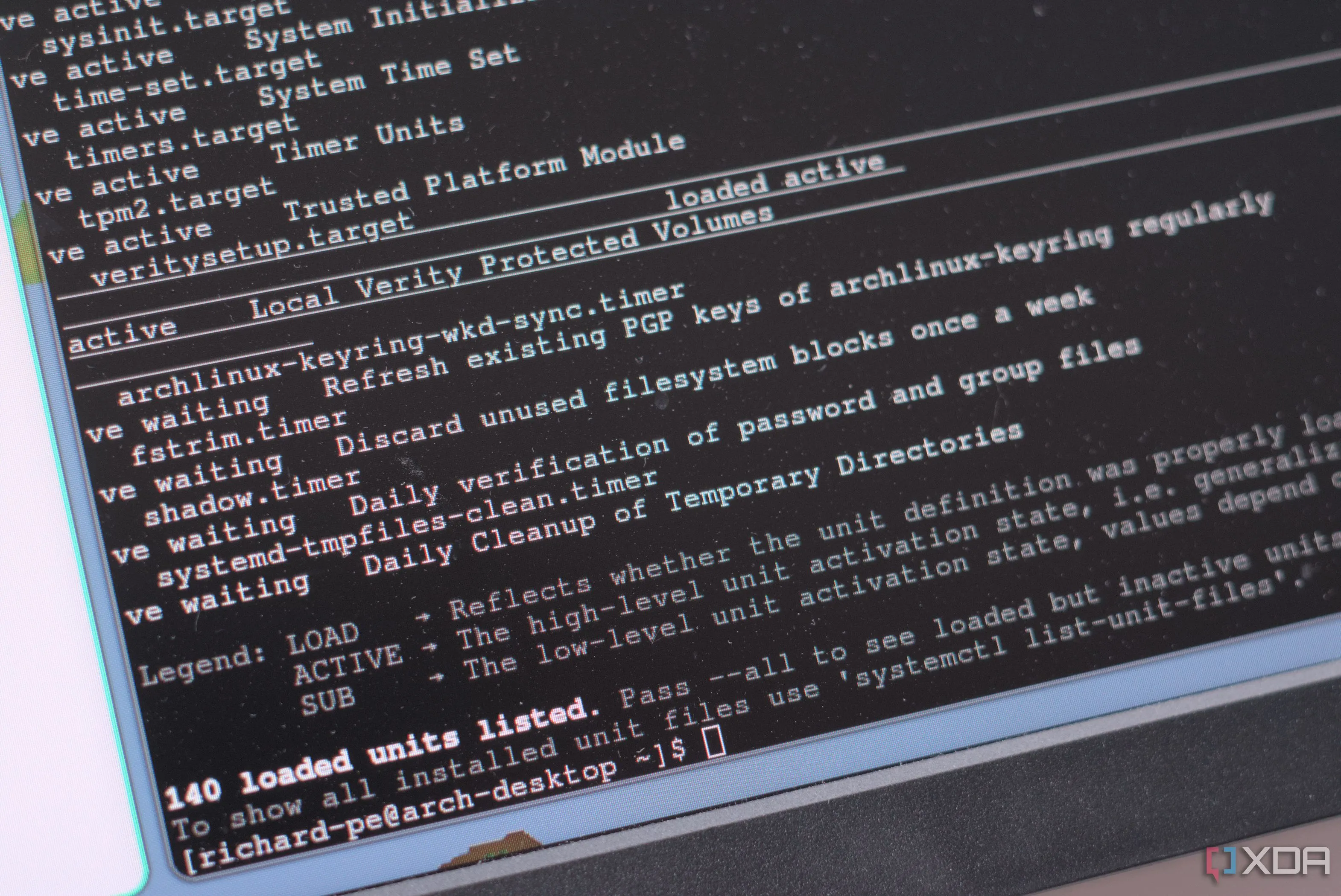 Danh sách các dịch vụ đang chạy được quản lý bởi Systemd trên Linux